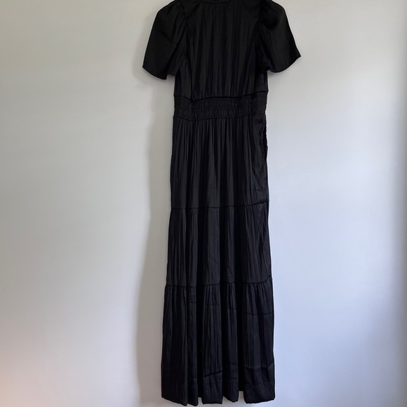 NWT Anthropologie The Somerset Silky Maxi Dress in Black size S - Picture 16 of 16